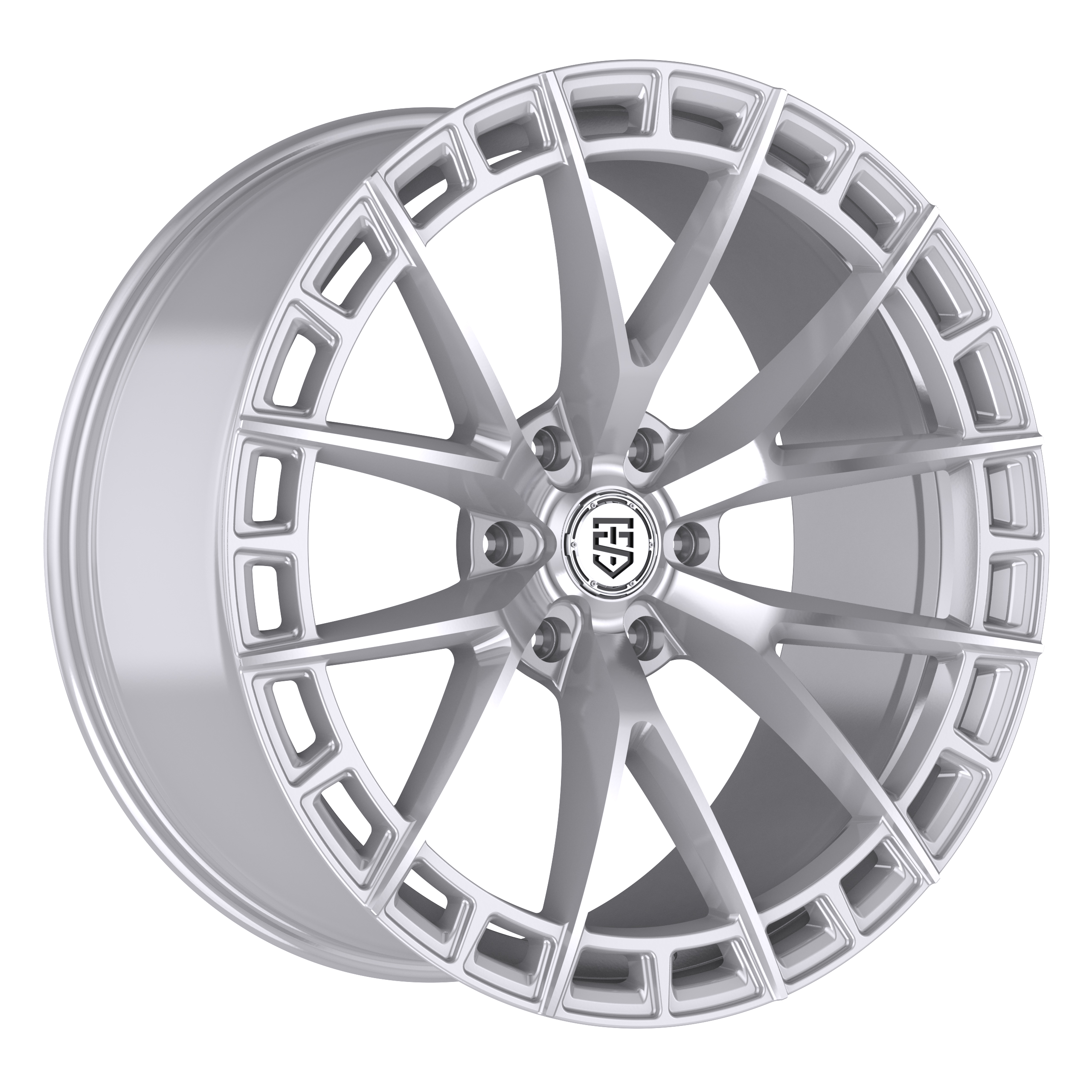 TIS Motorsports 504MS Machined Silver Custom Wheels | Custom