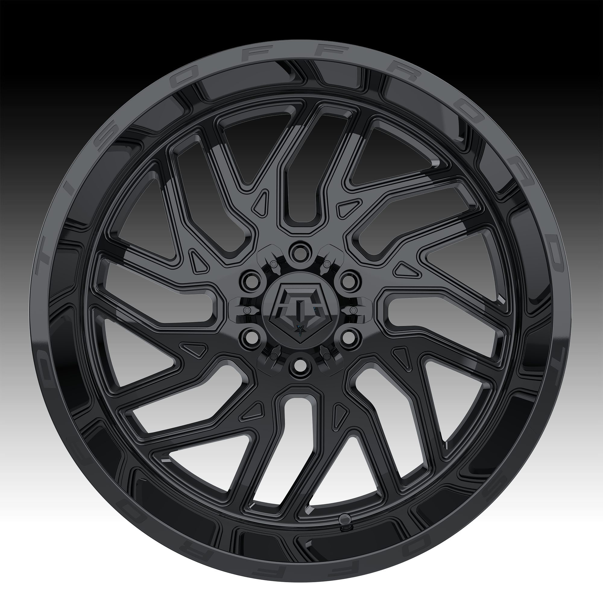TIS Wheels 544GB Gloss Black Custom Wheels Rims 3