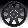 Fuel Maverick Dually D436 Satin Black Custom Wheels Rims 4