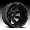 Fuel Maverick Dually D436 Satin Black Custom Wheels Rims 5