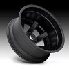 Fuel Maverick Dually D436 Satin Black Custom Wheels Rims 6