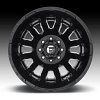 Fuel Blitz Dually D675 Gloss Black Custom Wheels Rims 7