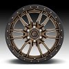 Fuel Rebel D681 Matte Bronze Custom Wheels Rims 5