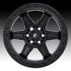 Fuel Kicker 6 D697 Satin Black Custom Wheels Rims 8