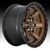 Fuel Kicker 6 D699 Bronze Custom Wheels Rims 5