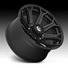 Fuel Siege D704 Brushed Black Dark Tint Custom Wheels Rims 5