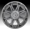Fuel Siege D705 Platinum Custom Wheels Rims 3