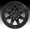Fuel Rogue D709 Satin Black Custom Wheels Rims 6