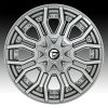 Fuel Rage D713 Platinum Custom Wheels Rims 3