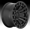 Fuel Heater D718 Satin Black Custom Wheels Rims 2