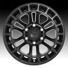 Fuel Heater D718 Satin Black Custom Wheels Rims 3