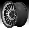 KMC KM542 Impact Satin Black Machined Custom Wheels Rims 2