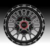 XD Series XD842 Snare Grey Black Custom Wheels Rims 2