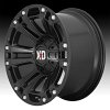 XD Series XD851 Monster 3 Satin Black Custom Wheels Rims 2
