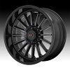 XD Series XD857 Whiplash Machined Black Grey Tint Custom Wheels Rims 4