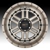 Moto Metal MO800 Deep Six Machined Black Bronze Tint Custom Wheels Rims 6