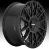 Rotiform OZR R159 Matte Black Custom Wheels Rims 2