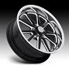 US Mags Rambler U117 Black Milled Custom Wheels Rims 5