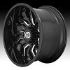 XD Series XD858 Tension Gloss Black Milled Custom Truck Wheels Rims 2