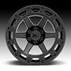 XD Series XD862 Raid Satin Black Custom Truck Wheels Rims 3