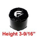 1003-50B / Fuel Gloss Black Snap-In Center Cap 3