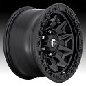 Fuel Covert D694 Satin Black Custom Wheels Rims 2