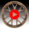 Motegi Racing MR147 CM7 Matte Bronze Custom Wheels Rims 5