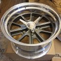 American Racing Shelby® Cobra® VN427 Gray Center w/ Polished Custom Rims Wheels 5