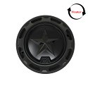 Top View of the XDCAP001MXBSTARSFT / XD Series Black Bolt-On Floating Center Cap Tall