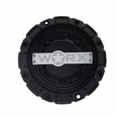 WRX-0056SB / Worx Alloy Satin Black 5/6-Lug Bolt On Center Cap 2