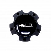 1079L145AHE1GB / Helo Gloss Black 5-Lug Bolt-On Center Cap 2