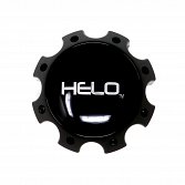 1079L170HE1GB / Helo Gloss Black 8-Lug Bolt-On Center Cap 2