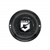 CAP-6C1-B19 / Gear Alloy Gloss Black 6 Lug Bolt-On Center Cap 2
