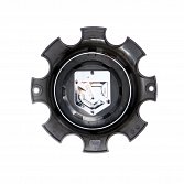 CAP-8L1-B19 / Gear Alloy Gloss Black Bolt On Center Cap 3