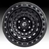 Fuel Zephyr Beadlock D101 Satin Black Custom Wheels Rims 3