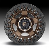 Fuel Warp Beadlock D119 Matte Bronze Custom Wheels Rims 3