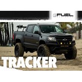 Fuel Tracker D729 Satin Black Custom Wheels Rims 4