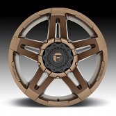 Fuel SFJ D765 Bronze Custom Truck Wheels Rims 3