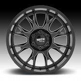 Moto Metal MO806 Talon Gloss Black Milled Custom Truck Wheels Rims 3