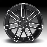 Niche Elan M096 Matte Black Milled Custom Wheels Rims 4