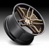 Niche Methos M195 Bronze Black Custom Wheels Rims 2