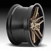 Niche Methos M195 Bronze Black Custom Wheels Rims 3