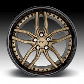 Niche Methos M195 Bronze Black Custom Wheels Rims 4