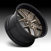Niche Vice M227 Bronze Black Custom Wheels Rims 2