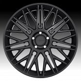 Rotiform JDR R164 Matte Black Custom Wheels Rims 4