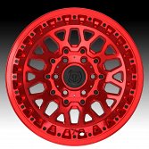 TIS Wheels 555MRT Machined Red Tint Custom Truck Wheels 2