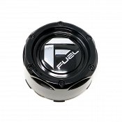1003-50SB / Fuel Gloss Black Snap-In Center Cap