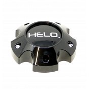 1079L133HE1GB-H39 / Helo Gloss Black 5-Lug Bolt-On Center Cap