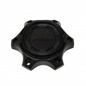 89-0068SB / Ultra Satin Black Bolt-On Center Cap
