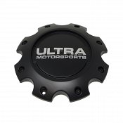 89-9799FSB / Ultra Satin Black Dually Front Bolt-On Center Cap